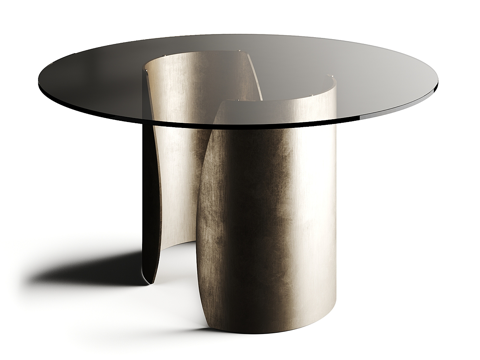  REFLEX现代圆桌餐桌3d模型 