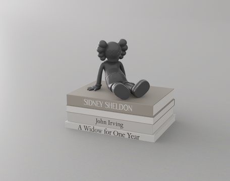 书籍摆件su模型