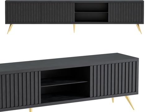  电视低柜Selseyw3d模型 