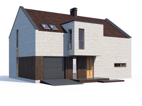  ABS House V1313d模型 