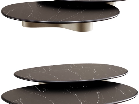  Beizier irregular table3d模型 