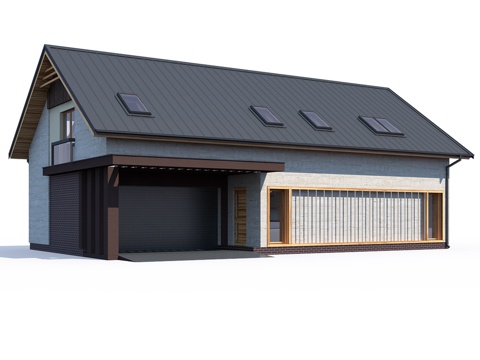  ABS House V1323d模型 