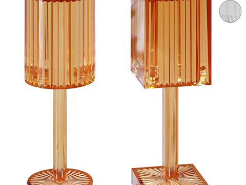  VONDOM现代玻璃台灯3d模型 