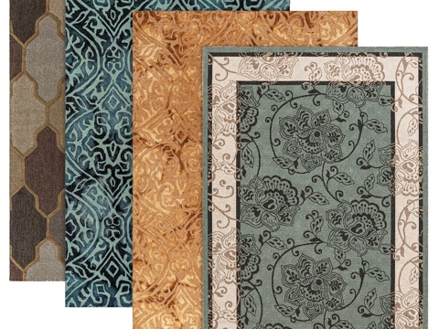  尊贵地毯3d模型 