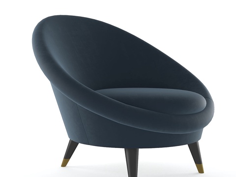  单人沙发3d模型 