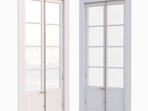  AVE复古法式门3d模型 