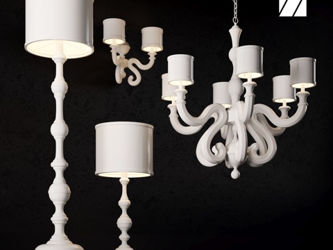  Vita Zonca 灯具系列3d模型 