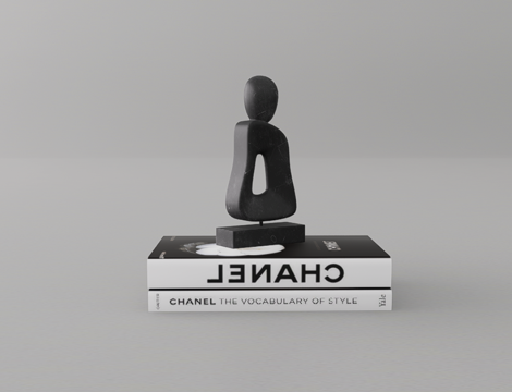  书籍摆件su模型 