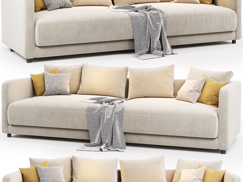  布里斯托沙发3d模型 