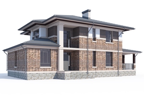  ABS House V773d模型 