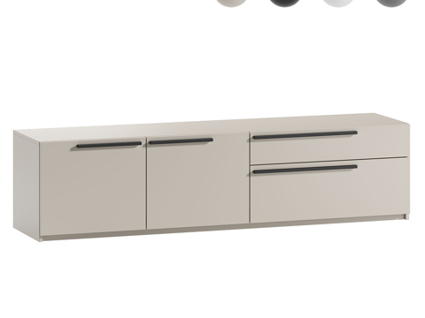  Kimball现代电视柜3d模型 