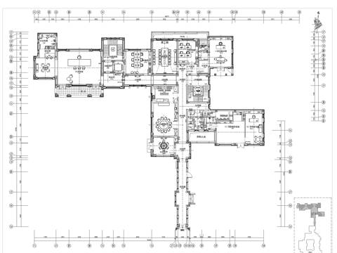 高档办公会所 最新全套施工图 效果图合集cad施工图