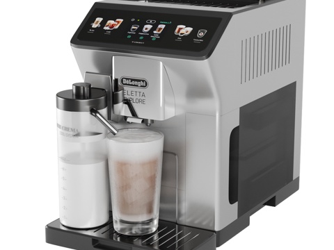  德龙eletta探索意式咖啡机3d模型 