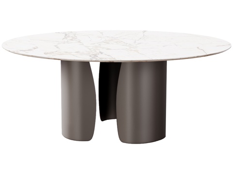  Petalo round table3d模型 