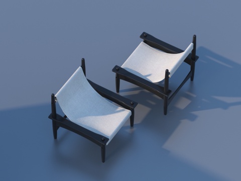  单椅 休闲椅3d模型 