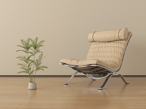  现代休闲椅躺椅 单椅3d模型 