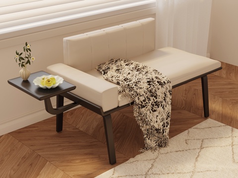  法式复古沙发椅 休闲椅3d模型 