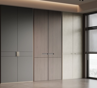  现代柜门 门板3d模型 