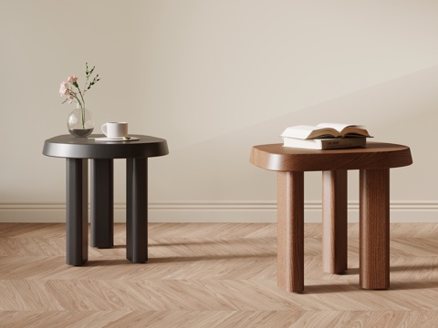 法式中古风凳子 沙发凳su模型