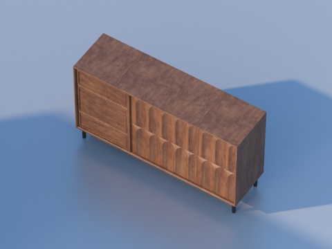  柜子 家具3d模型 