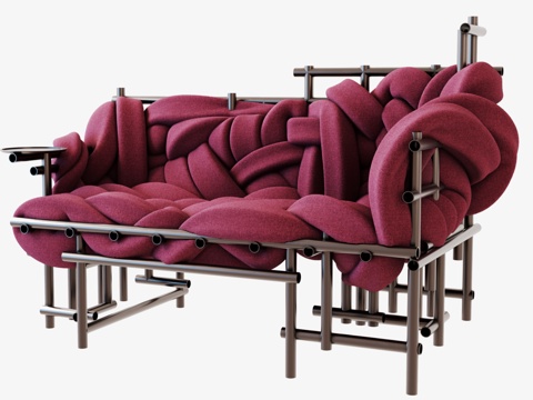  沙发Lawless Sofa by Evan Fay3d模型 