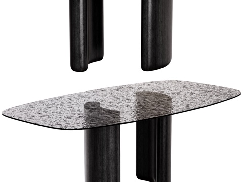  Lake table by nature table3d模型 