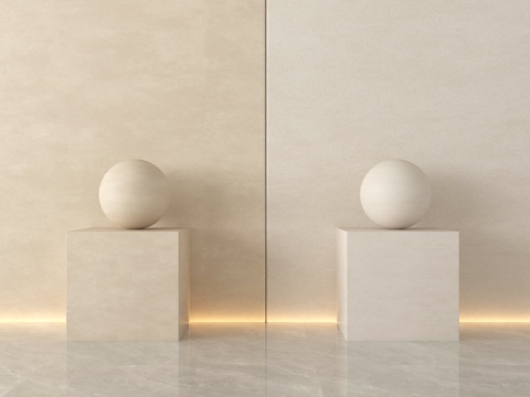  现代涂料 艺术漆 肌理漆 真石漆 微水泥3d模型 