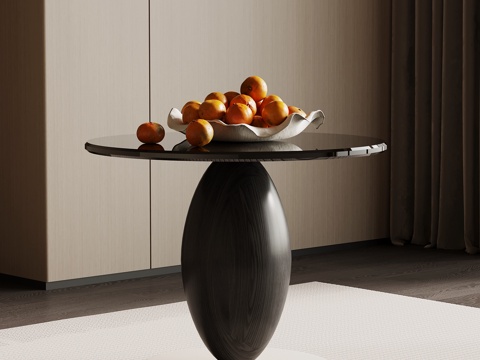  现代意式边几3d模型 