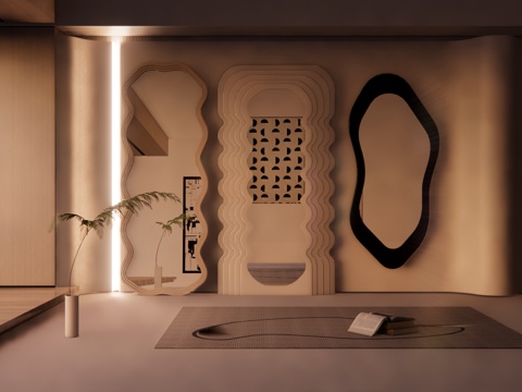 厕所 淋浴 家装 卫浴 浴缸su模型