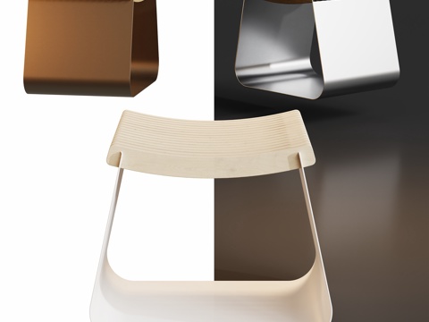  凳子茶凳换鞋凳3d模型 