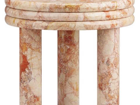  角几边几3d模型 