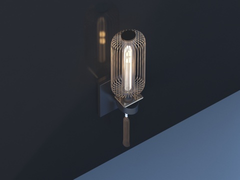  壁灯 灯具3d模型 