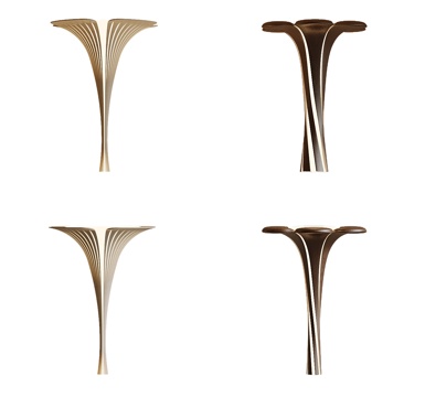  现代柱子 异形柱su模型 