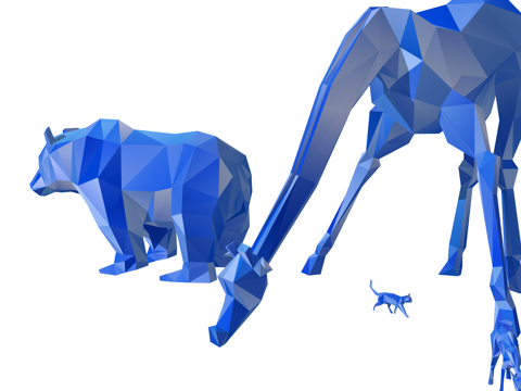 指示牌 雕塑 廊架 座椅su模型