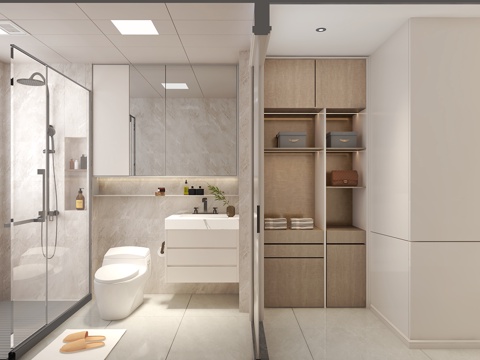  现代简约3d模型 