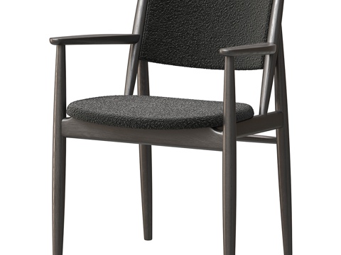  现代Ariake单人椅3d模型 