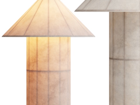  现代台灯3d模型 