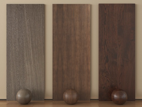  现代木饰面 护墙板 墙饰板 木饰面背景墙3d模型 