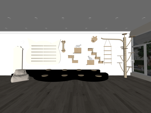  幼儿园 培训机构 博物馆 台球 展厅 文体医疗su模型 