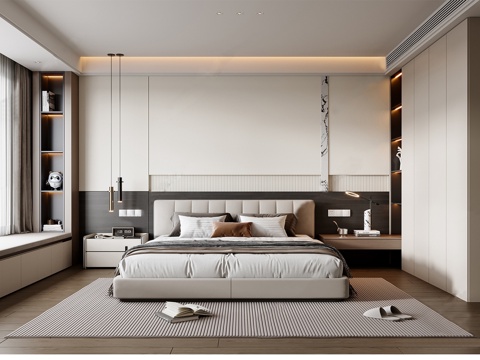  室内设计 客厅 餐厅 卧室 厨房3d模型 