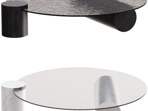  Verre pariculier coffee table3d模型 