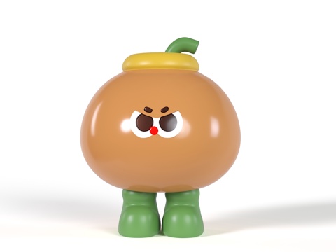 拟人摆件 玩具 摆件 卡通玩具 装饰摆件 卡通玩具 卡通摆件su模型