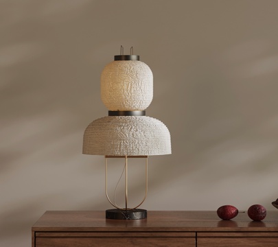 中古风台灯su模型