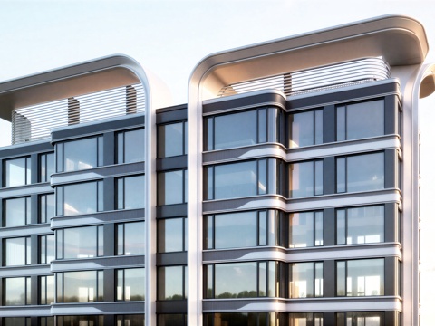 高层住宅su模型