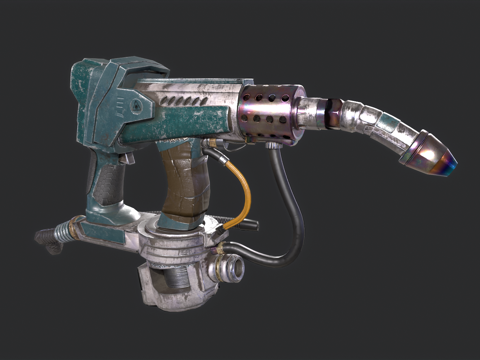  等离子焊机 科幻器械 工具 电焊 焊接 游戏素材 焊接机3d模型 
