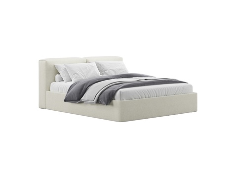  MEBELFORM 意式双人床3d模型 