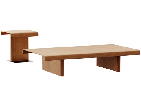  Avalon coffee table3d模型 