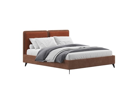  MEBELFORM 意式双人床3d模型 