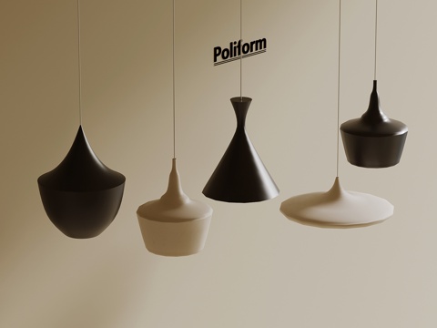  现代吊灯su模型 