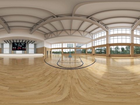 现代体育馆3D模型